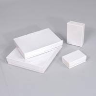 Cotton Filled Box (GLOSSY-WH)-3 1/2